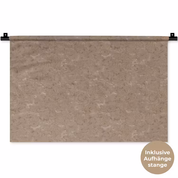 Patroon - Kalksteen - Beige Wandkleed katoen klein 269 -t3d_DE