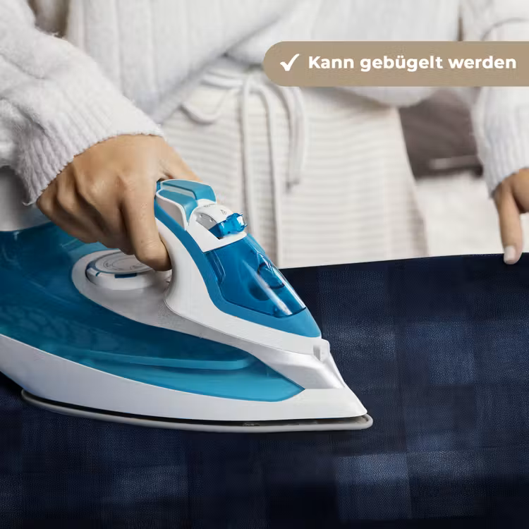 Patroon - Ruit - Marineblauw Wandkleed katoen klein 269 -tsfeer9_DE