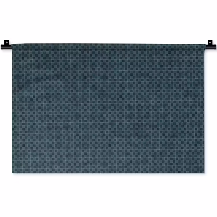 Patroon - Mozaïek - Groen Wandkleed katoen klein 269 -zz3d