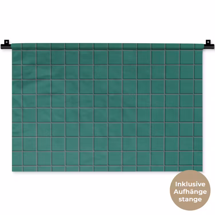 Patroon - Patroon - Smaragd Wandkleed katoen klein 269 -t3d_DE