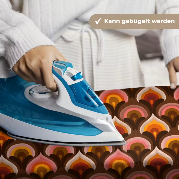 Patroon - Retro - Kleurrijk Wandkleed katoen klein 269 -tsfeer9_DE