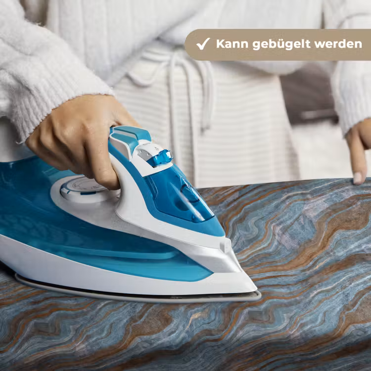 Patroon - Steen - Blauw Wandkleed katoen klein 269 -tsfeer9_DE