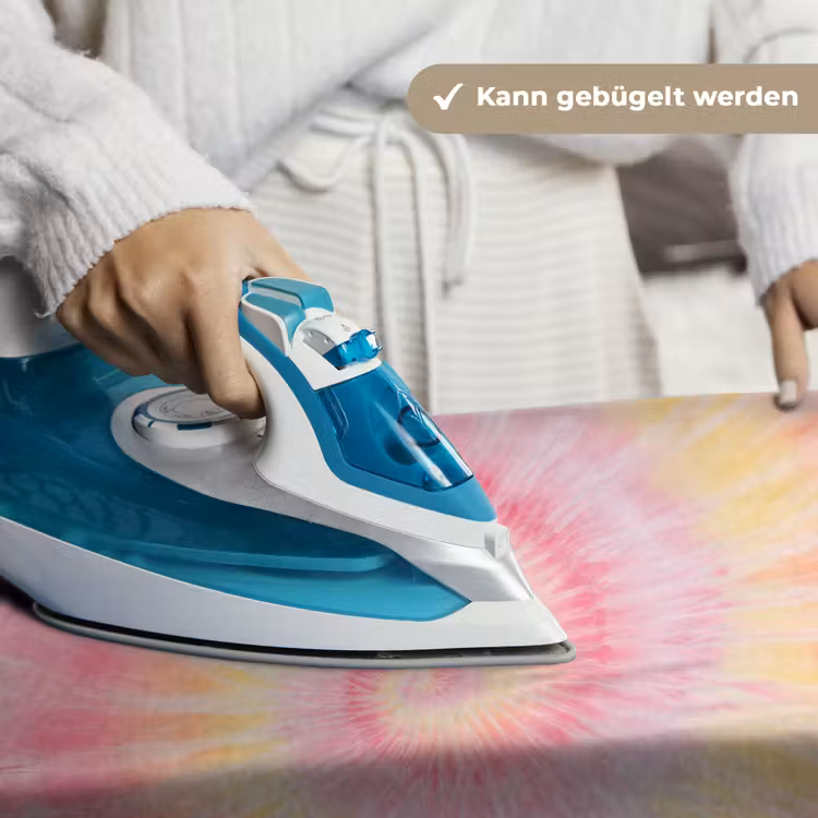 Patroon - Tie Dye - Pasteltinten - Roze Wandkleed katoen klein -tsfeer9_DE