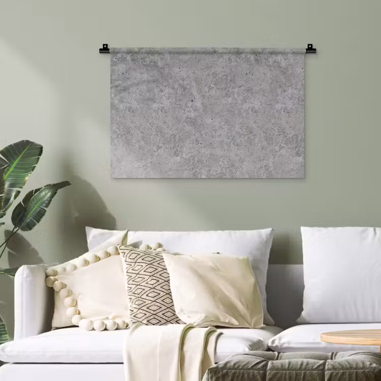 Patroon - Cement - Beton Wandkleed katoen klein 269 -sfeer7