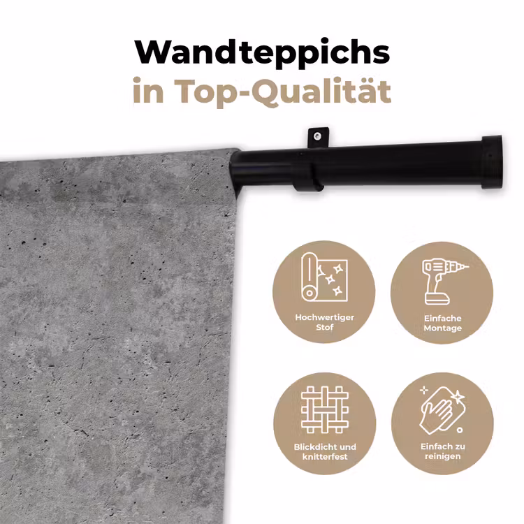 Patroon - Cement - Beton Wandkleed katoen klein 269 -tsfeer2_DE