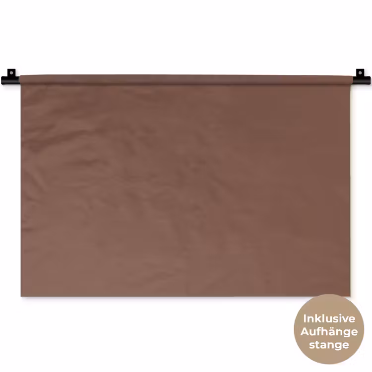 Muted - Chestnut - Bruin Wandkleed katoen klein 269 -t3d_DE