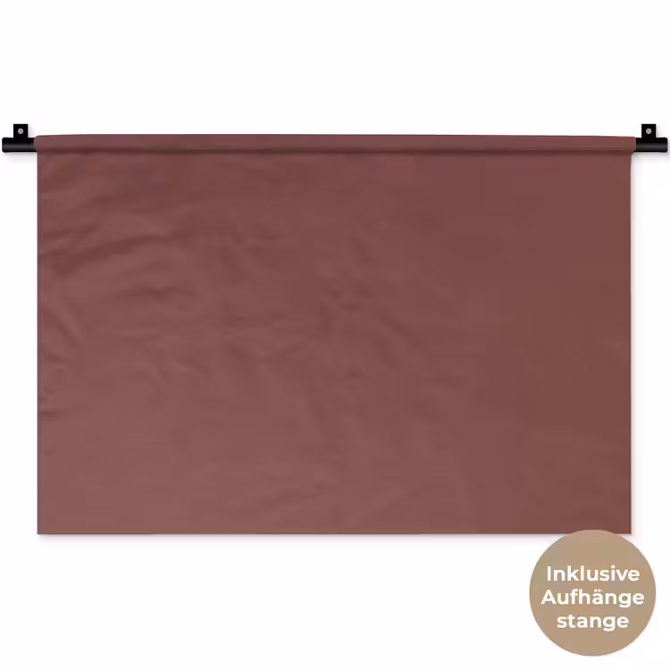 Muted - Raisin - Rood Wandkleed katoen klein 269 -t3d_DE