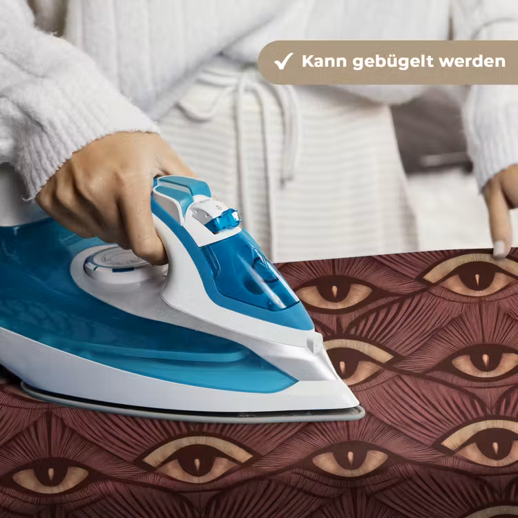 Mystiek - Ogen - Bruin Wandkleed katoen klein 269 -tsfeer9_DE