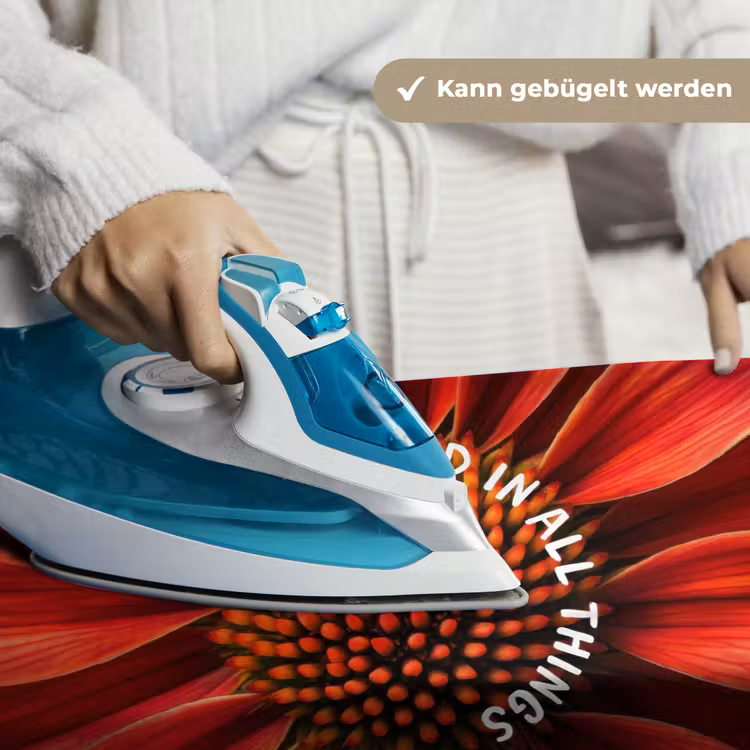 Close up - Bloem - Quote - Rood Wandkleed katoen klein -tsfeer9_DE