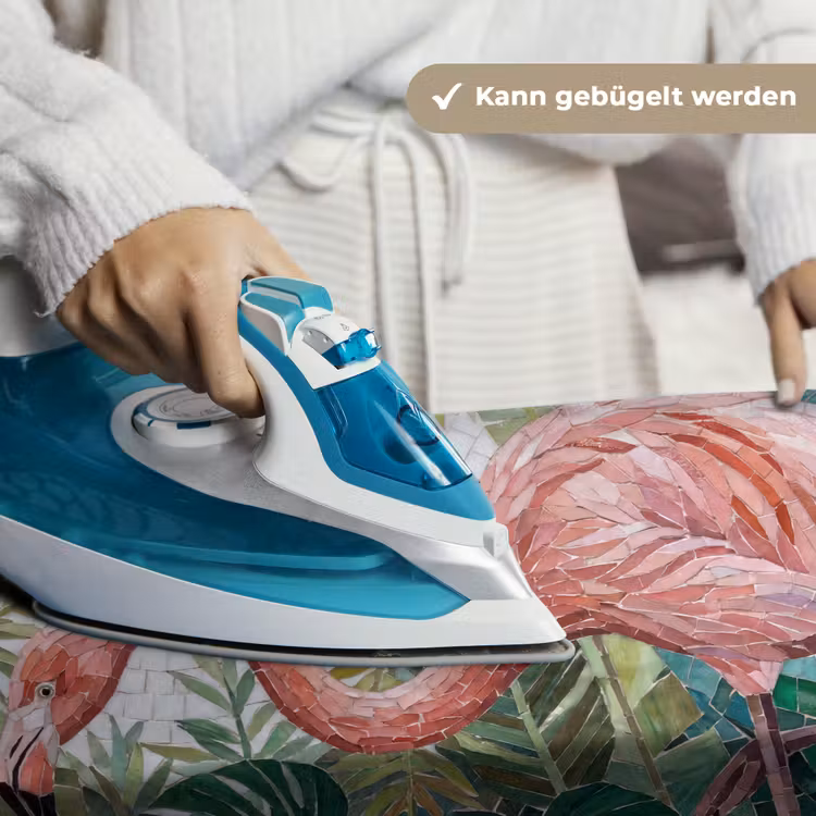 Natuur - Bladeren - Abstract - Groen - Vogel Wandkleed katoen klein -tsfeer9_DE