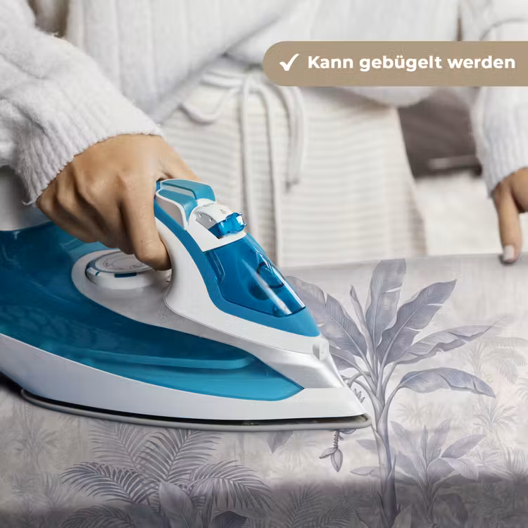 Natuur - Vogel - Jungle - Illustratie - Blauw Wandkleed katoen klein -tsfeer9_DE
