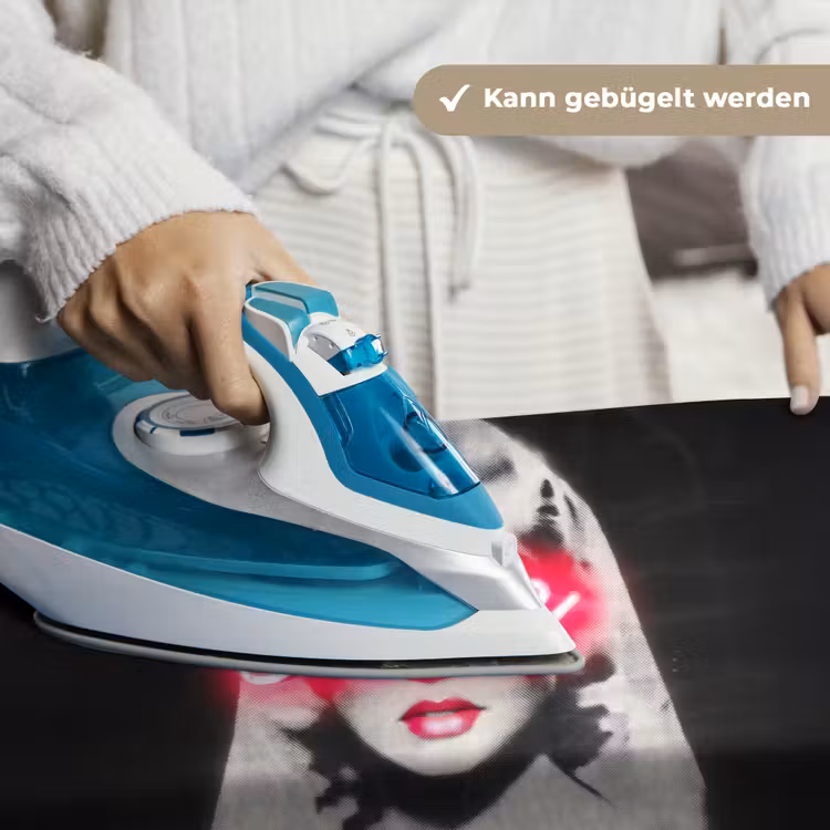 Neon - Letters - Vintage - Vrouw Wandkleed katoen klein -tsfeer9_DE