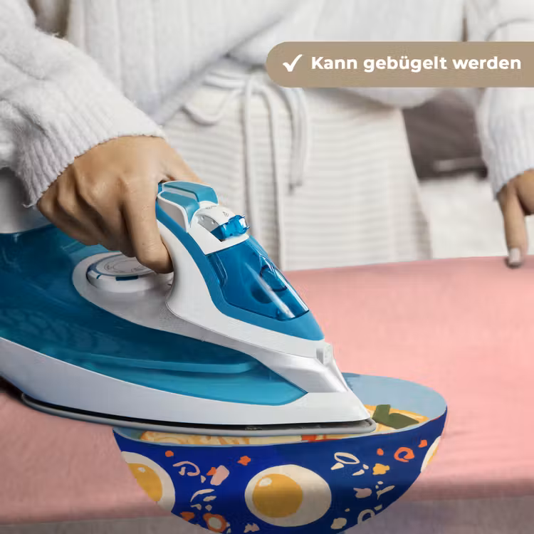 Noodles - Kom - Blauw - Illustratie Wandkleed katoen klein -tsfeer9_DE