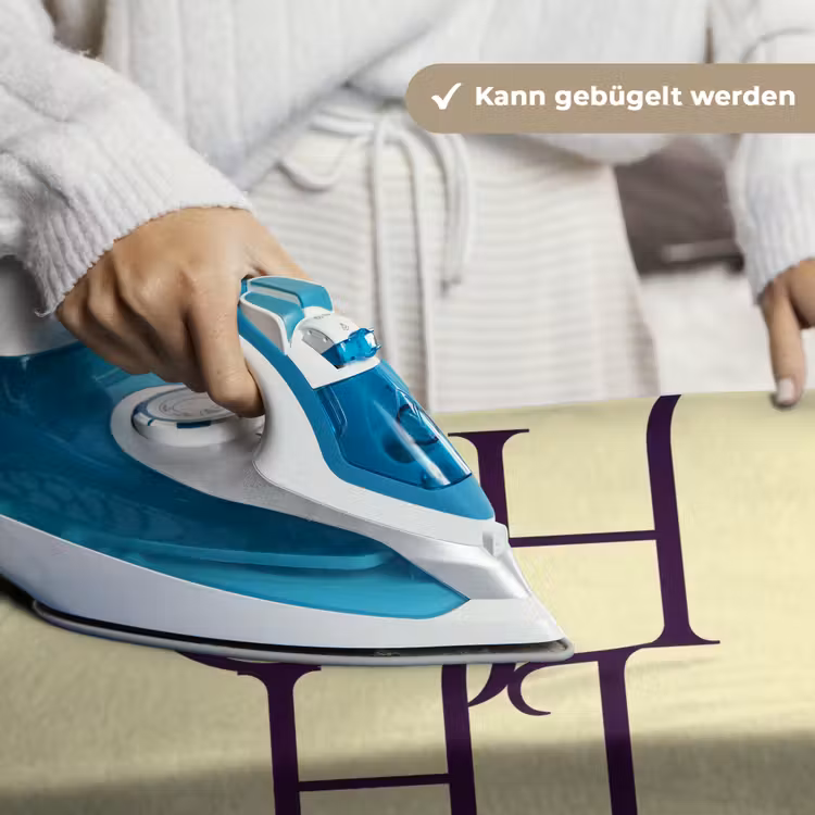 Oh hi - Geel - Monogram Wandkleed katoen klein -tsfeer9_DE
