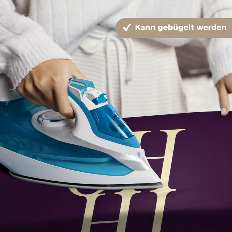 Oh hi - Paars - Minimalistisch Wandkleed katoen klein -tsfeer9_DE