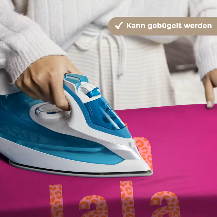 Oh la la - Luipaardprint - Roze Wandkleed katoen klein -tsfeer9_DE