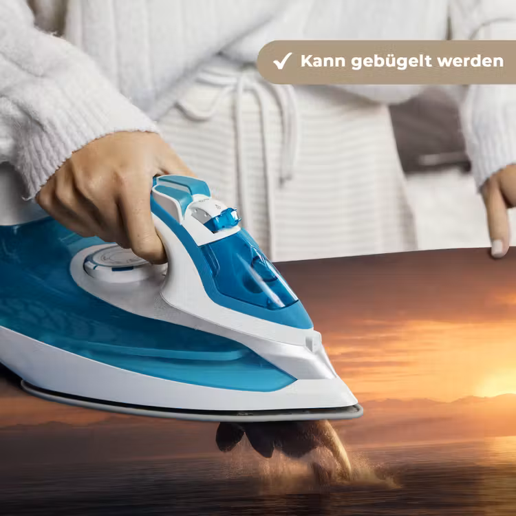 Orka - Zee - Zonsondergang Wandkleed katoen klein -tsfeer9_DE
