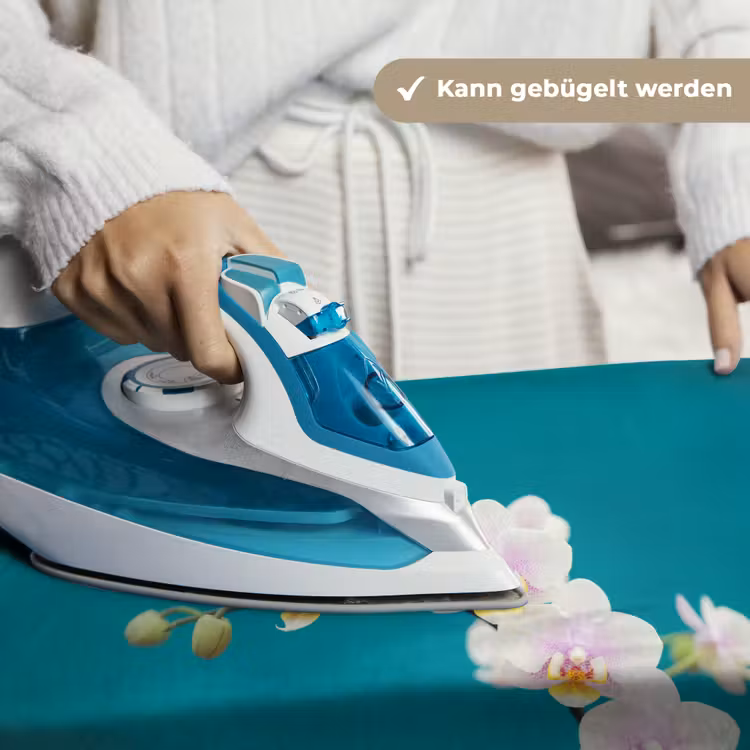 Orchidee - Bloemen - Plant - Wit - Paars Wandkleed katoen klein -tsfeer9_DE