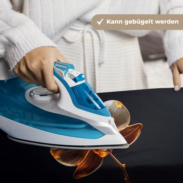 Orchidee - Doorzichtig - Bloem Wandkleed katoen klein -tsfeer9_DE