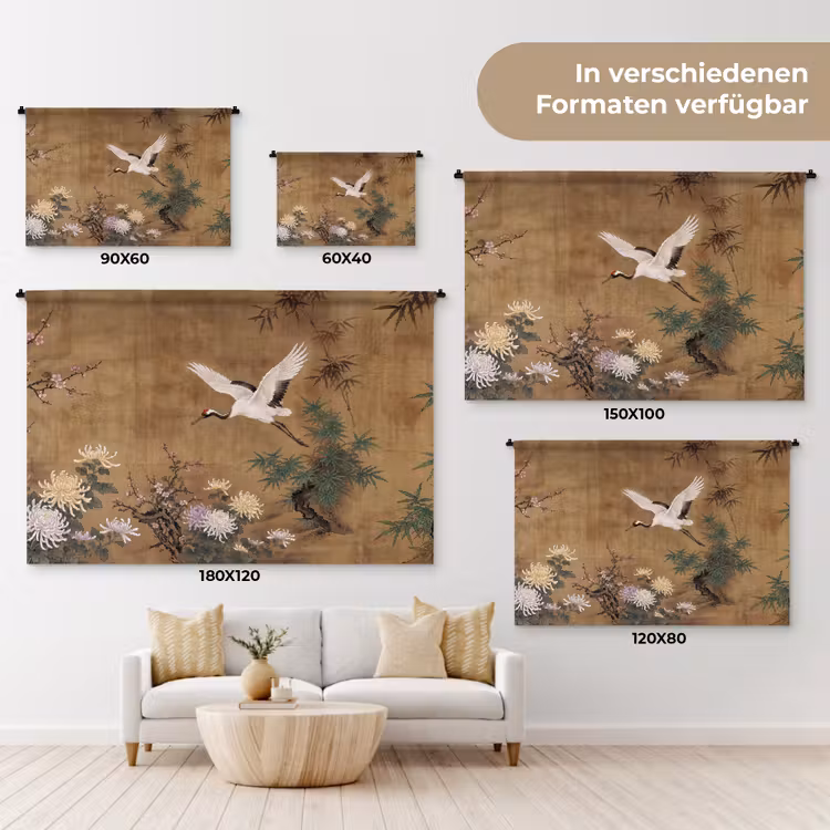Oosters - Elegant - Kleurrijk Wandkleed katoen klein -tsfeer8_DE