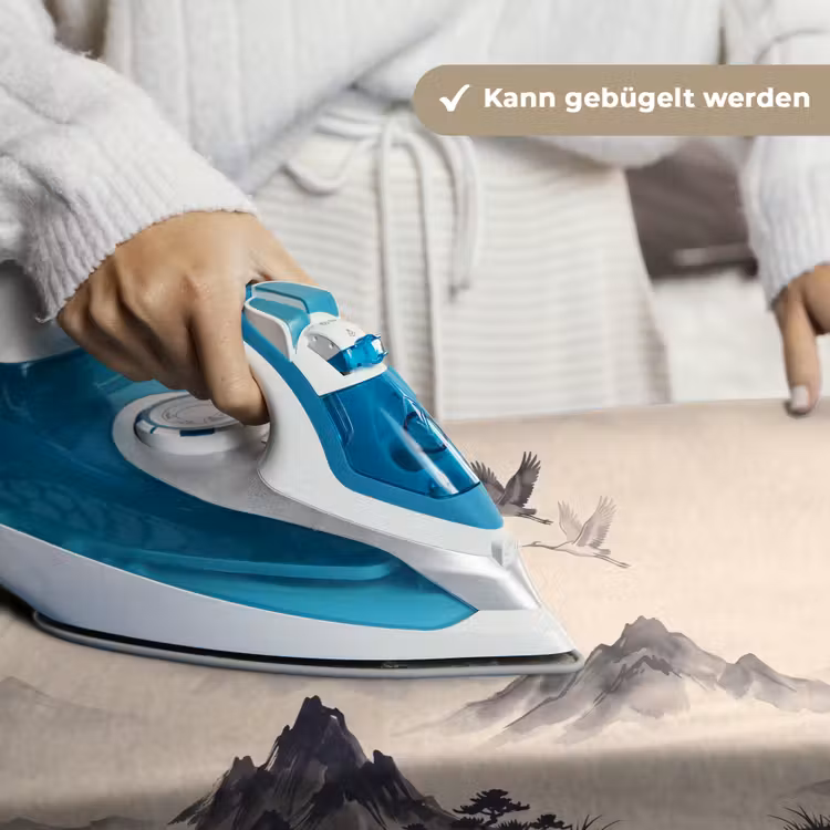 Oosters - Kraanvogels - Landschap Wandkleed katoen klein -tsfeer9_DE