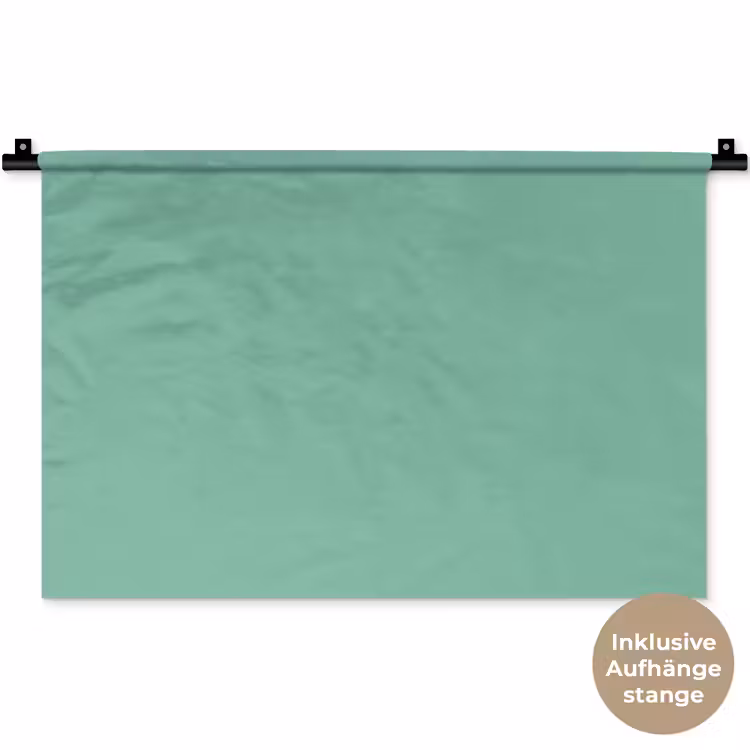 Ocean - Jade - Groen Wandkleed katoen klein 269 -t3d_DE