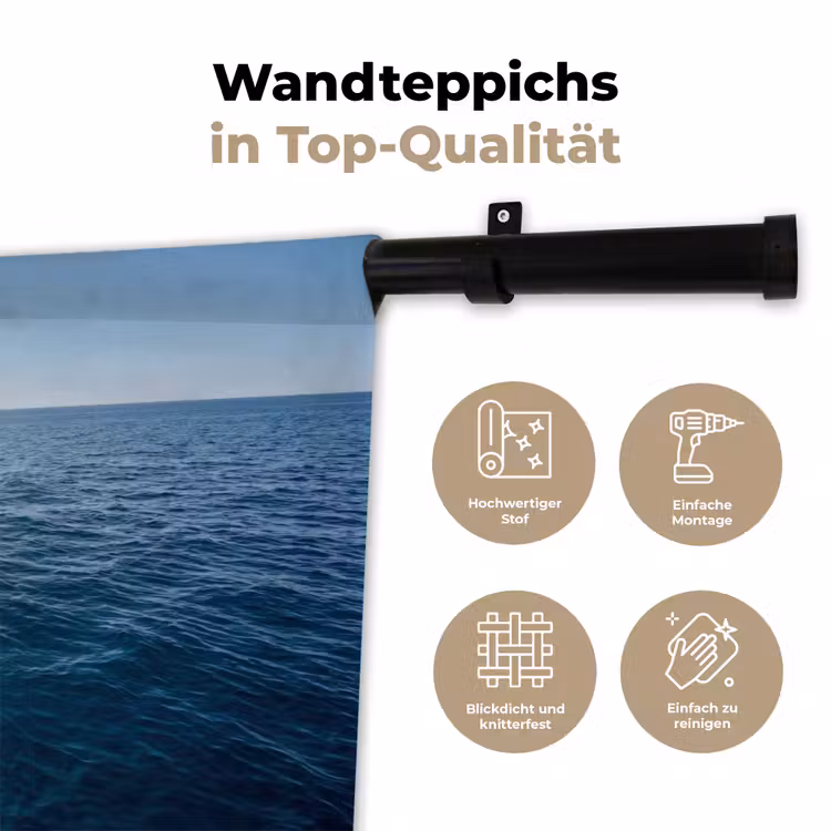Oceaan - Zwemband - Horizon Wandkleed katoen klein -tsfeer2_DE