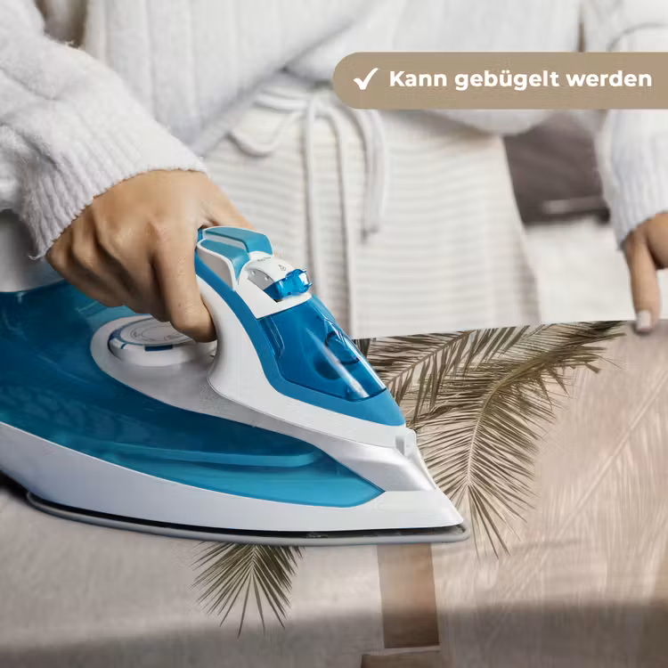 Palmboom - Schaduw - Trap - Beige Wandkleed katoen klein -tsfeer9_DE