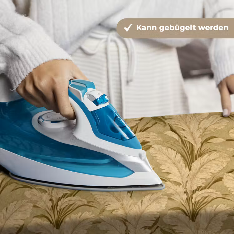 Palmbladeren - Klassiek - Groen Wandkleed katoen klein 269 -tsfeer9_DE