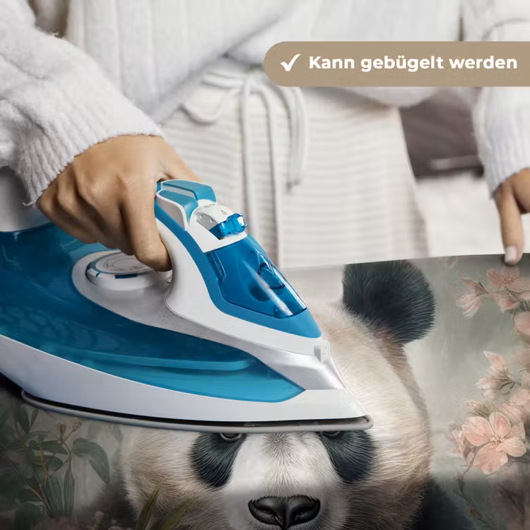 Panda - Dieren - Bloemen - Planten Wandkleed katoen klein -tsfeer9_DE