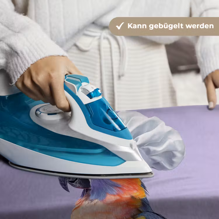 Papegaai - Koksmuts - Paars - Cute Wandkleed katoen klein -tsfeer9_DE