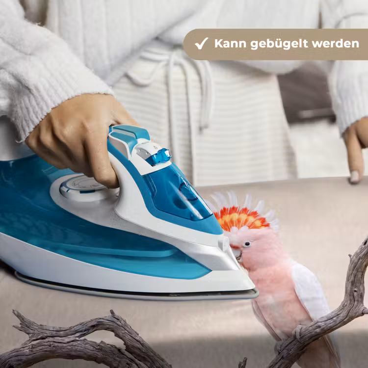 Papagaai - Tak - Roze Wandkleed katoen klein -tsfeer9_DE