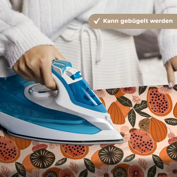 Papaja - Bloesem - Oranje Wandkleed katoen klein 269 -tsfeer9_DE