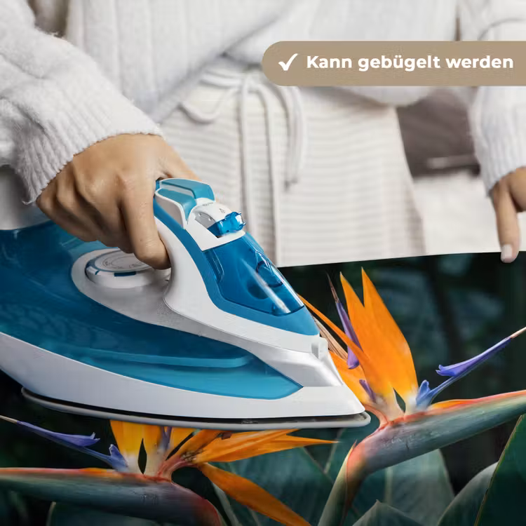 Paradijsvogel - Bloem - Exotisch Wandkleed katoen klein -tsfeer9_DE