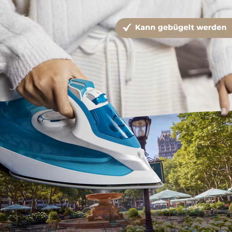 Park - Fontein - Stad - Natuur Wandkleed katoen klein -tsfeer9_DE
