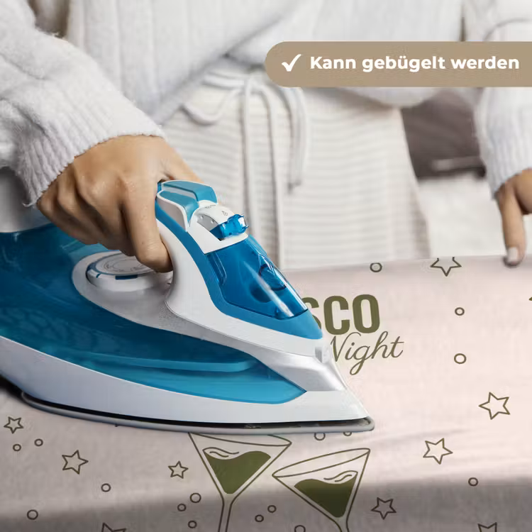 Feest - Disco - Drank - Illustratie - Groen Wandkleed katoen klein -tsfeer9_DE