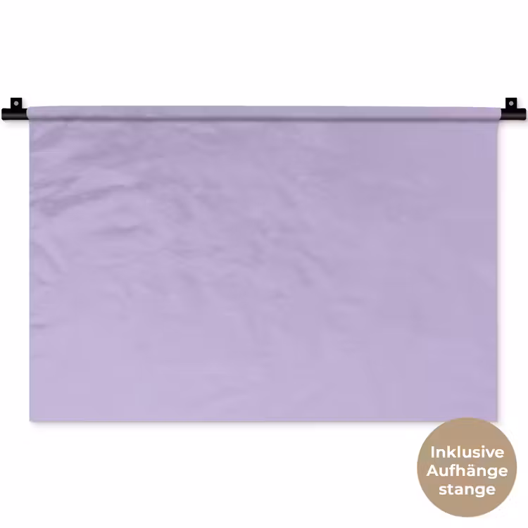 Pastel - Lilac - Paars Wandkleed katoen klein 269 -t3d_DE