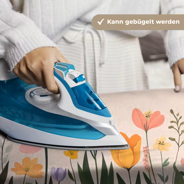 Pasteltinten - Bloemen - Illustratie Wandkleed katoen klein -tsfeer9_DE
