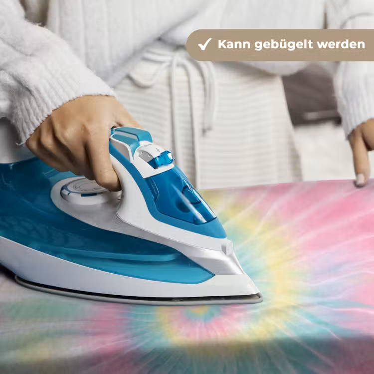 Pasteltinten - Tie dye - Roze Wandkleed katoen klein -tsfeer9_DE