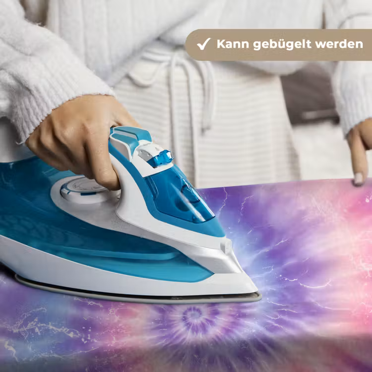 Pasteltinten - Paars - Spiraal - Marmer Wandkleed katoen klein -tsfeer9_DE