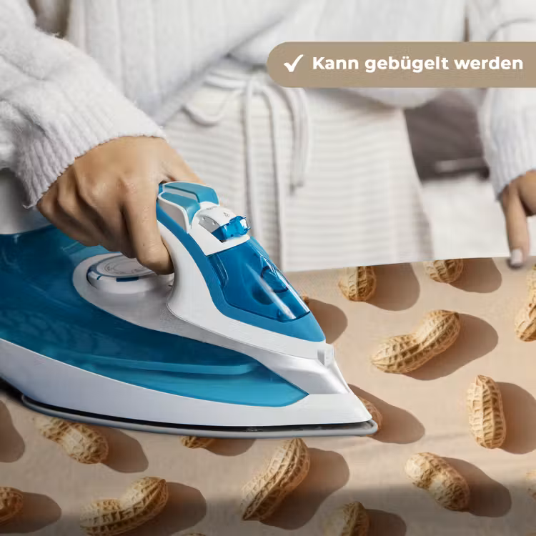 Pinda's - Patroon - Beige Wandkleed katoen klein -tsfeer9_DE