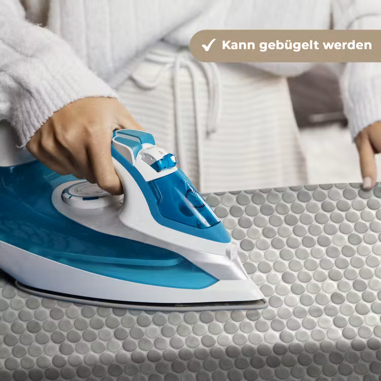 Penny - Mozaïek - Lichtgrijs Wandkleed katoen klein 269 -tsfeer9_DE