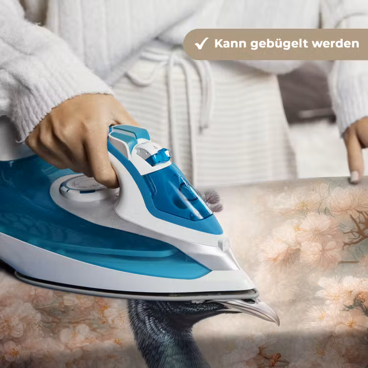 Pauw - Vogels - Bloemen - Boom - Botanisch Wandkleed katoen klein -tsfeer9_DE