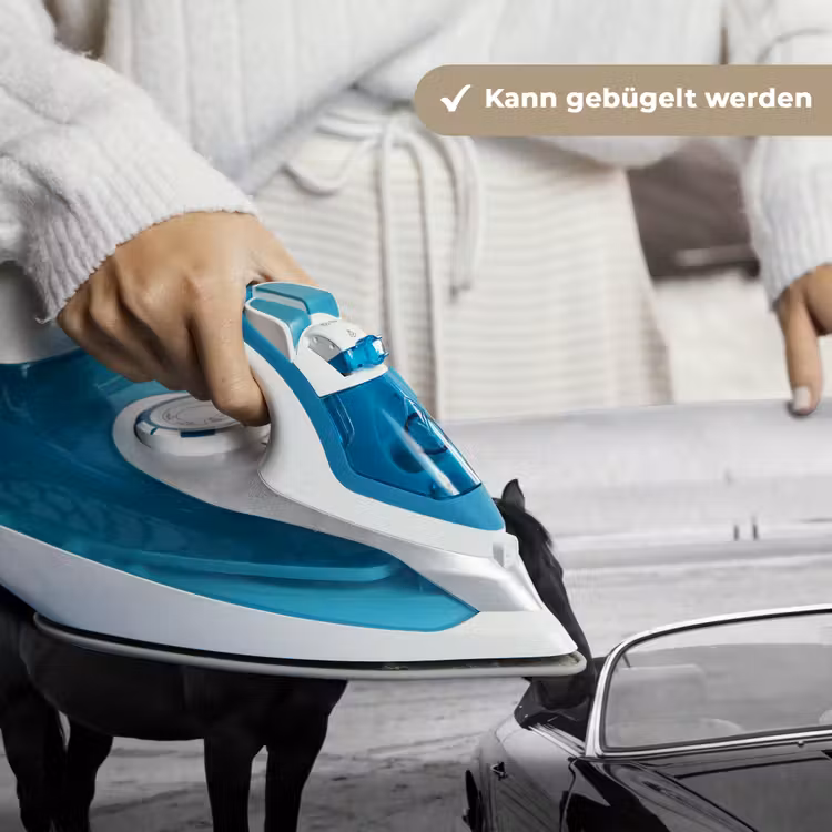 Paard - Auto - Zwart - Wit Wandkleed katoen klein -tsfeer9_DE