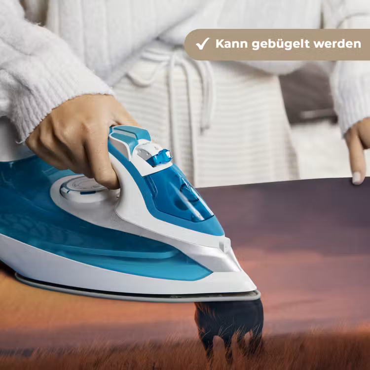 Paard - Wolken - Open veld Wandkleed katoen klein -tsfeer9_DE