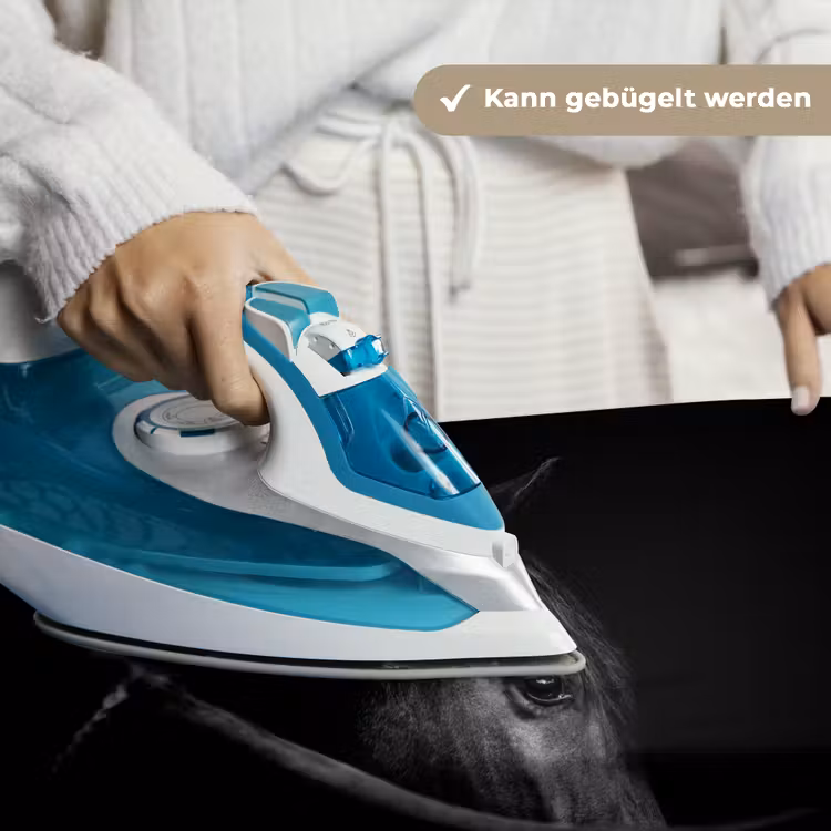 Paarden - Portret - Zwart - Dieren Wandkleed katoen klein -tsfeer9_DE