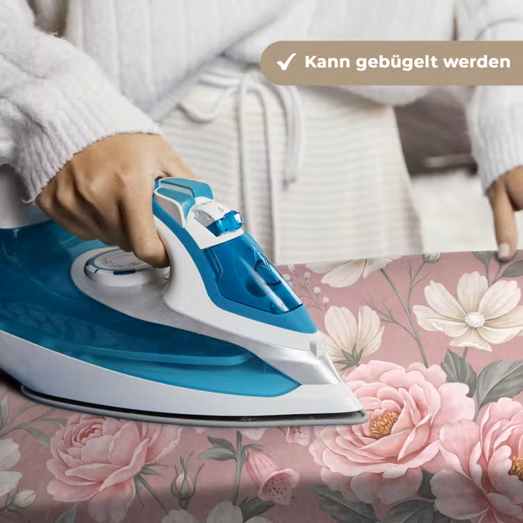 Pioenrozen - Vingerhoedskruid - Pink Wandkleed katoen klein -tsfeer9_DE