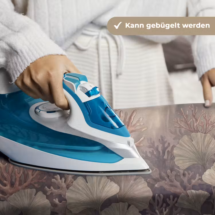 Plant - Bladeren - Zee - Illustratie - Groen Wandkleed katoen klein -tsfeer9_DE