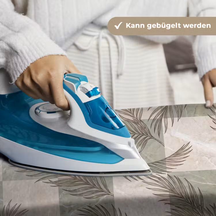Planten - Bladeren - Marmer - Modern - Groen Wandkleed katoen klein -tsfeer9_DE