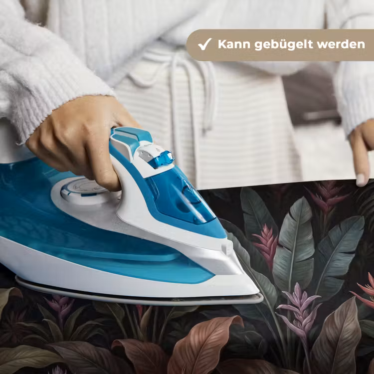Planten - Tropisch - Jungle - Donker - Natuur Wandkleed katoen klein -tsfeer9_DE